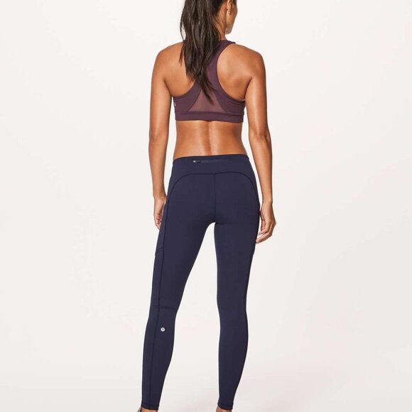 Lululemon Leggings Speed Up Tight Full-On Luxtreme 28 Midnight Navy, Size 2 - Picture 3 of 11